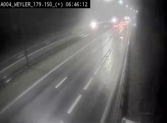 Webcam juste après la sortie 31 Arlon qui permet de rejoindre l'E411 depuis la N82