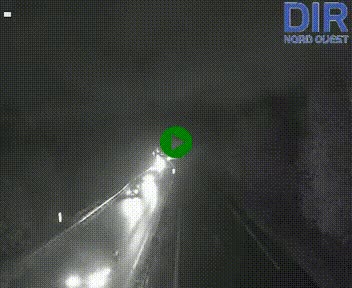 Webcam sur le périphérique de Caen (N814) à l'est de la ville, à Mondeville hauteur de la sortie 2, Presqu'île-Rives de l'Orne, au bout de l'autoroute A13