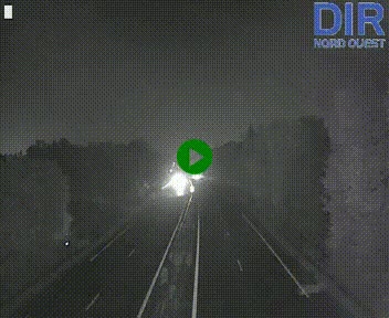 Webcam sur le périphérique de Caen (N814) à l'est de la ville, à Mondeville hauteur de la sortie 2, Presqu'île-Rives de l'Orne, au bout de l'autoroute A13