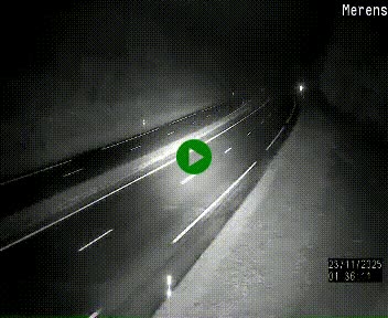 Webcam Ax-les-Thermes sur N20, en direction d'Andorre