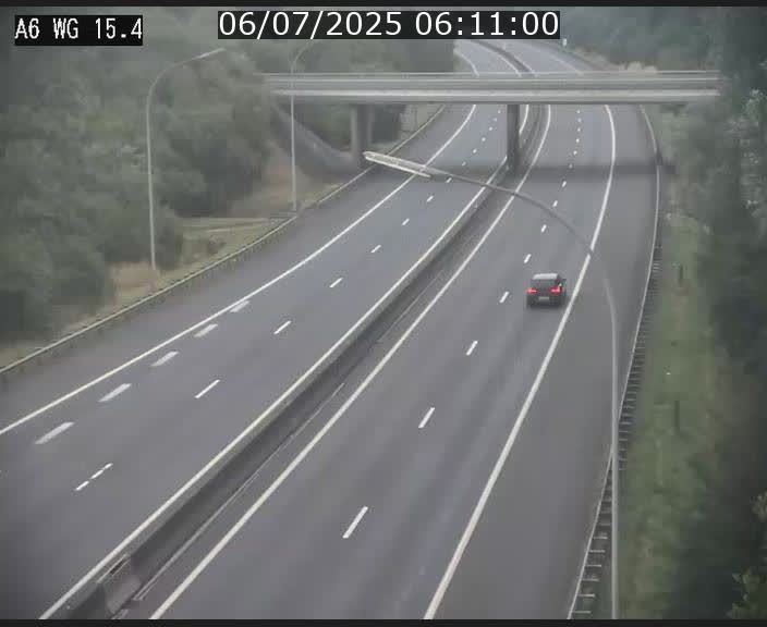 Traffic live webcam Luxembourg Capellen - A6 - BK 15.4 - direction Luxembourg/France/Allemagne