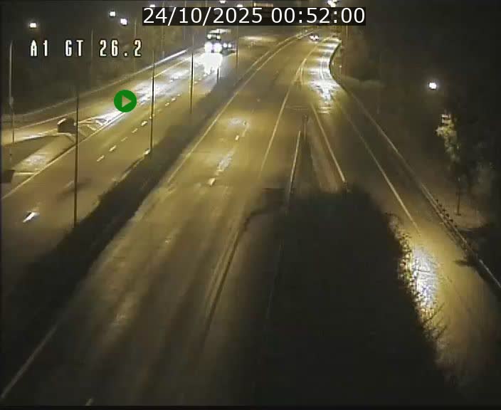Traffic live webcam Luxembourg Grevenmacher - A1 direction Allemagne - BK 26.2