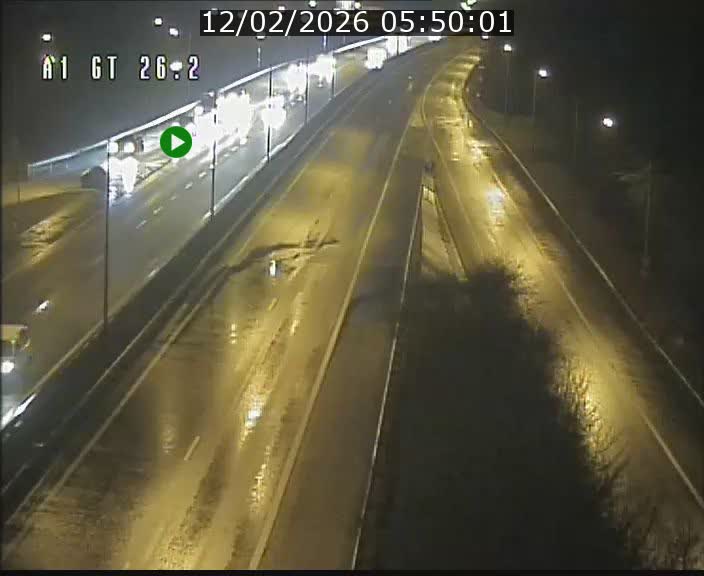 Traffic live webcam Luxembourg Grevenmacher - A1 direction Allemagne - BK 26.2