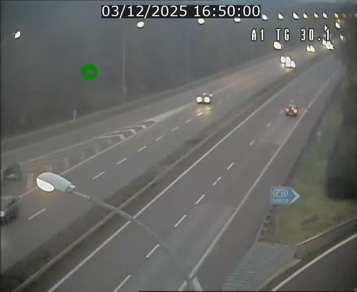 Traffic live webcam Luxembourg Grevenmacher - A1 direction Luxembourg - BK 30.1