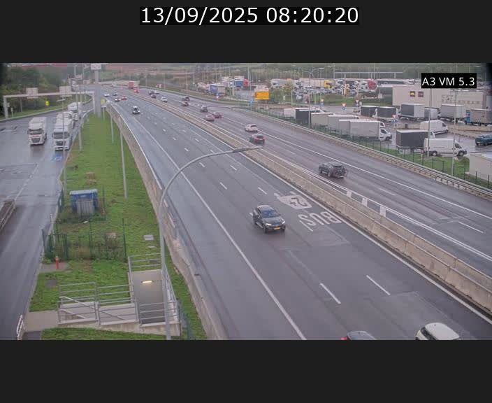 Traffic live webcam Luxembourg Aire de Berchem - A3 - BK 5 - direction France