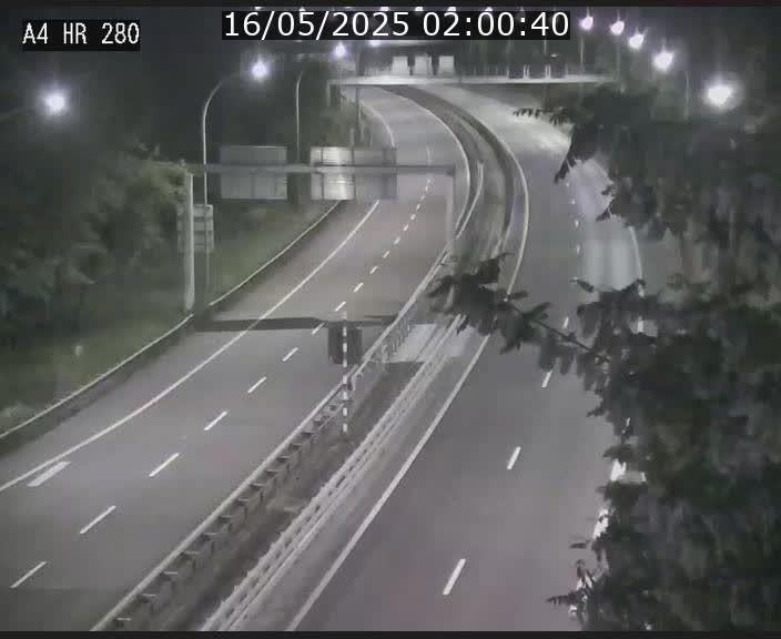 Webcam traffic A4 Luxembourg - BK 0.2 - P+R Bouillon (direction Luxembourg)