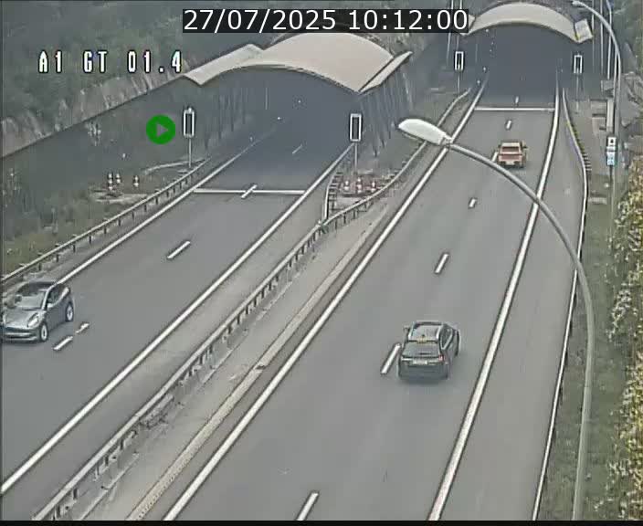 Traffic live webcam Luxembourg Hesperange - A1 direction Kirchberg - BK 1.4