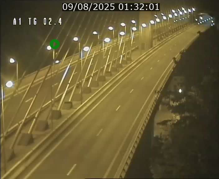 Traffic live webcam Luxembourg Sandweiler - A1 direction Luxembourg-ville - BK 2.4
