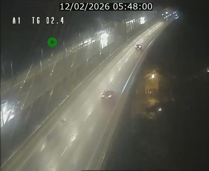 Traffic live webcam Luxembourg Sandweiler - A1 direction Luxembourg-ville - BK 2.4