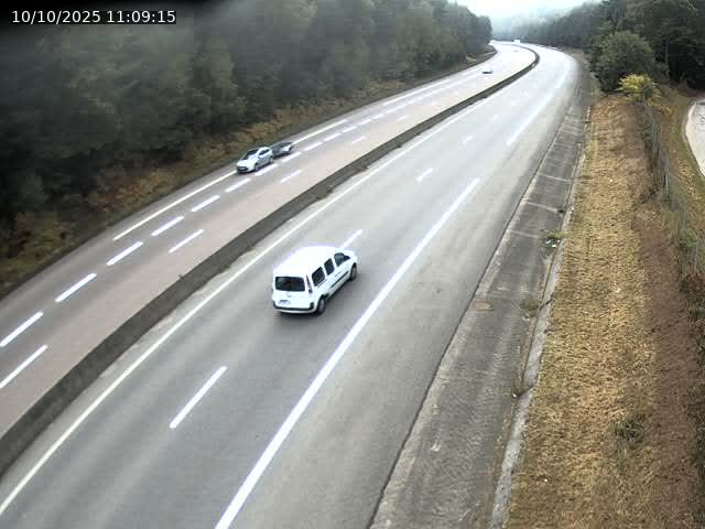 Caméra autoroute France - N57, Côte de la Calotine direction Nancy