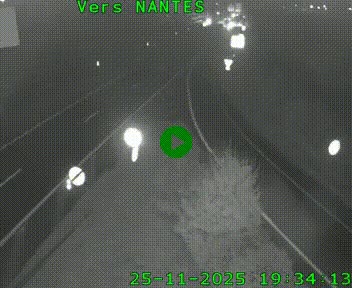 Webcam N147 au nord de Poitiers et à la jonction avec la A10