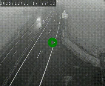 Caméra autoroute A75 à hauteur du col de la Fageole en direction de Clermont-Ferrand