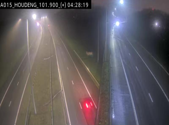 Webcam autoroute Belgique - Houdeng-Goegnies - Jonction E19/E42 direction Tournai/Mons - BK 101.85