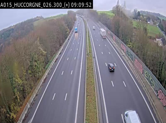 Webcam autoroute Belgique - Viaduc de Huccorgne - E42 