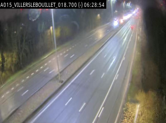 Webcam autoroute Belgique - Villers-le-Bouillet - E42 direction Liège - BK 18.7