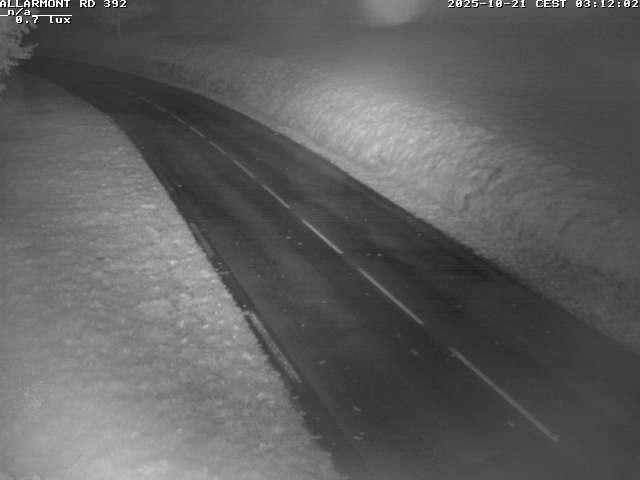 Webcam à Allarmont dans les Vosges, sur la RD392