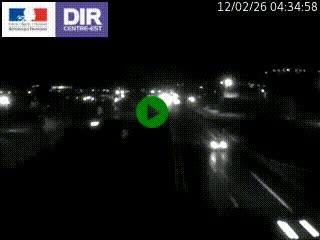 Caméra autoroute à Saint-Etienne (Les Littes) à hauteur du Ikea Saint-Etienne sur l'A72 en direction de Roanne