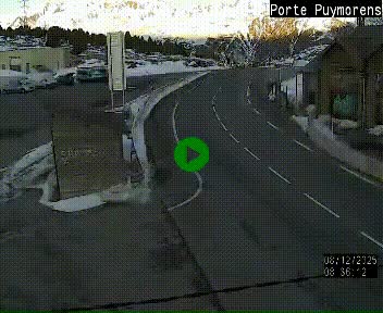 Webcam Col du Puymorens sur N320, en direction de Pas de la Casa (Andorre)