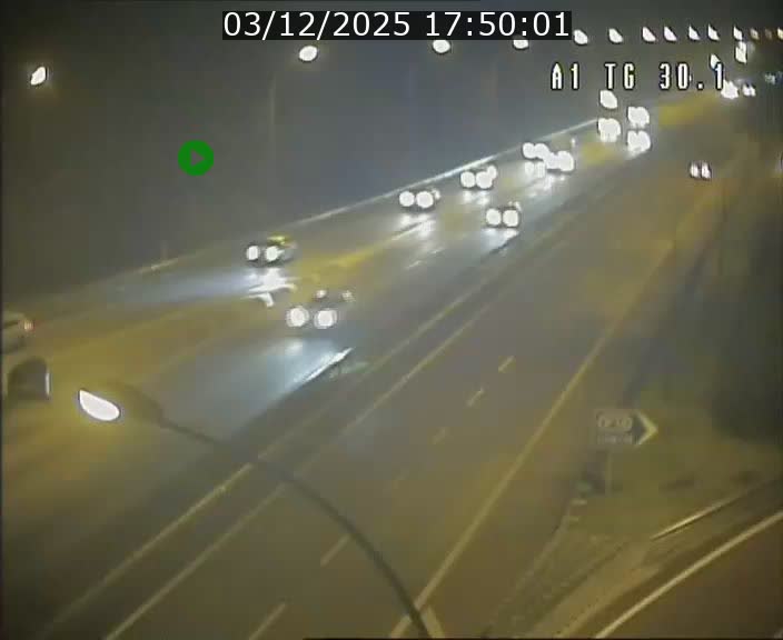 Traffic live webcam Luxembourg Grevenmacher - A1 direction Luxembourg - BK 30.1