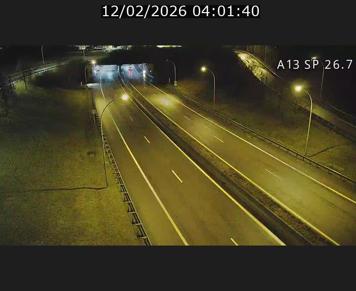 Traffic live webcam Luxembourg Frisange - A13 direction Luxembourg-ville - BK 26.7