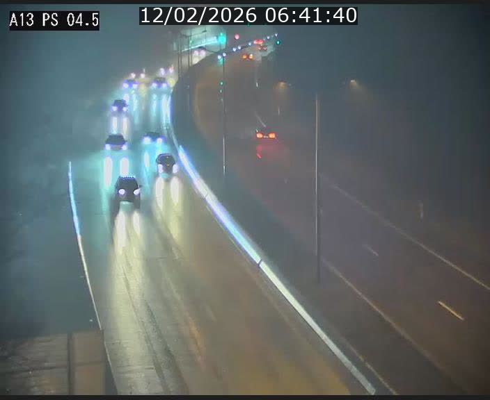 Traffic live webcam Luxembourg Differdange - A13 direction Esch-sur-Alzette - BK 4.5