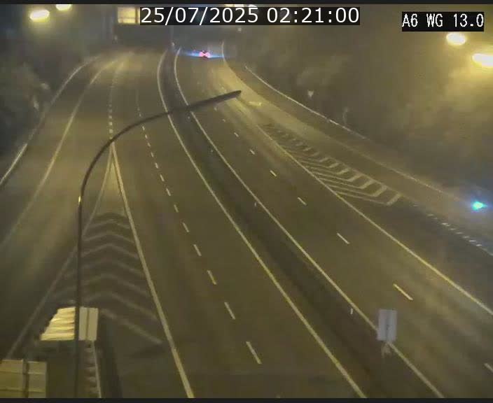 Traffic live webcam Luxembourg Mamer - A6 - BK 13 - direction Luxembourg/France/Allemagne