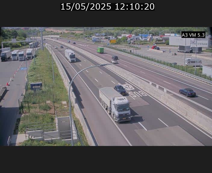 Traffic live webcam Luxembourg Aire de Berchem - A3 - BK 5 - direction France