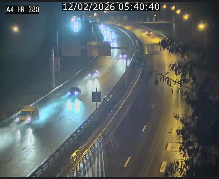 Webcam traffic A4 Luxembourg - BK 0.2 - P+R Bouillon (direction Luxembourg)