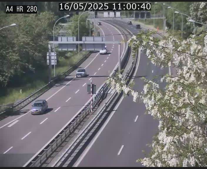 Webcam traffic A4 Luxembourg - BK 0.2 - P+R Bouillon (direction Luxembourg)
