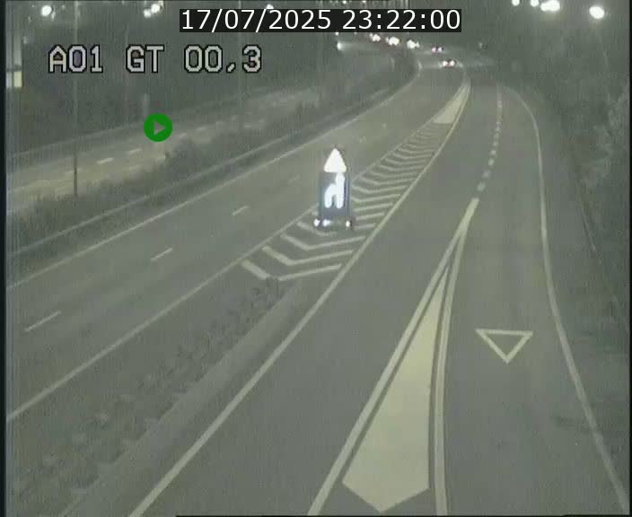 Traffic live webcam Luxembourg Croix de Gasperich - A1 direction Kirchberg - BK 0.3