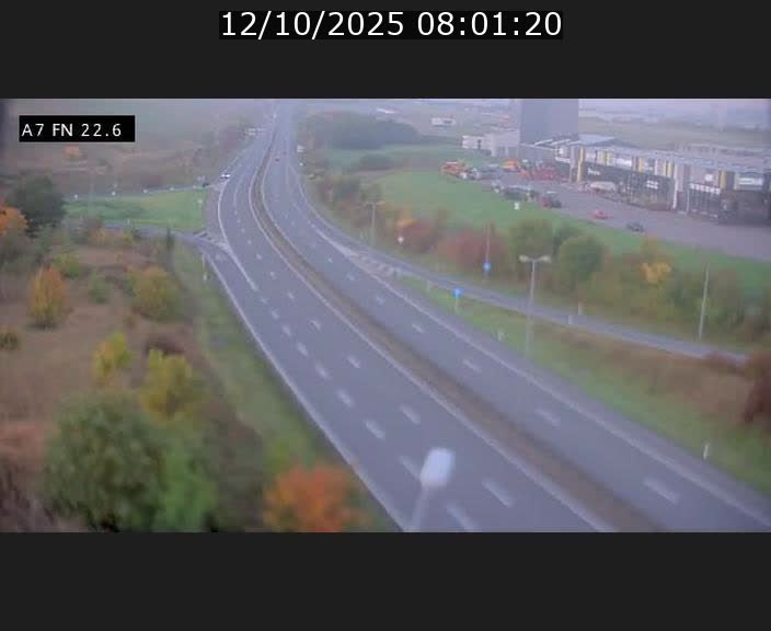 Caméra trafic Luxembourg - A7, Colmar-berg direction Mersch