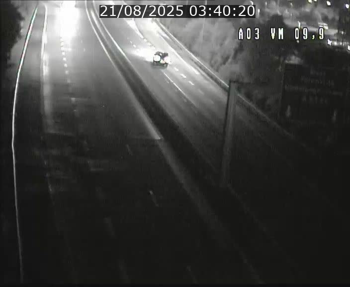 Webcam Autoroute à la Croix de Bettembourg - A3 - BK 9.9 - direction France