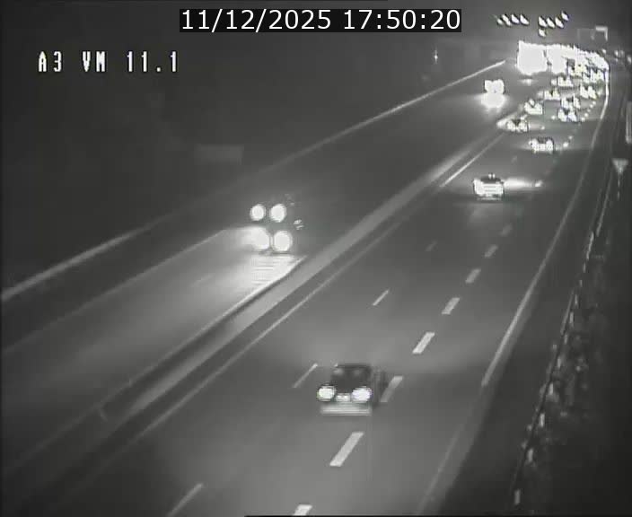 Webcam à la frontière franco-luxembourgeoise, avant la Croix de Bettembourg - BK 11.1 - direction Luxembourg-ville