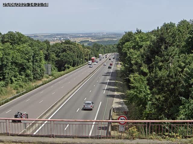 Caméra autoroute France - A33, Houdemont direction Lunéville