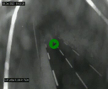 Webcam dans les Pyrénées Atlantique au niveau du col d'Urdos et du fort du Pourtalet sur la N134, en direction du Col et du tunnel du Somport, à 765 mètres d'altitude