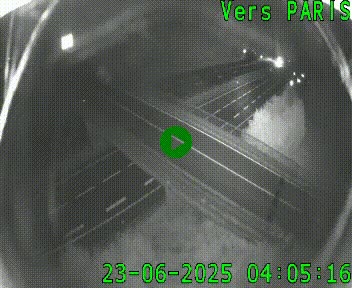 Clone of Caméra routière sur l'autoroute A20 au nord de Limoges, à la jonction avec la N520. Vue orientée vers Paris