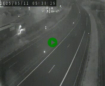 Caméra autoroute A75 à hauteur du col du rocher blanc en direction de Montpellier