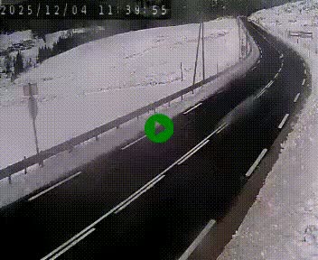 Webcam routière au niveau du col de la Chavade en Ardèche, sur la N102 à 1266 mètres d'altitude