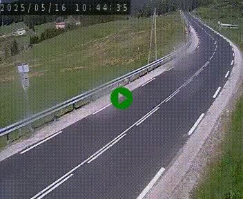 Webcam routière au niveau du col de la Chavade en Ardèche, sur la N102 à 1266 mètres d'altitude