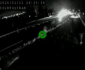 Caméra routière France - N109, Courpouiran - La plaine, en direction de Clermont l'Hérault, à la sortie de Montpellier