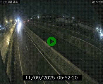 Webcam sur la N165 à hauteur de Caudan, dans le Morbihan.