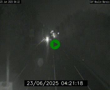 Webcam sur le périphérique de Nantes (N844) entre la Porte de Saint-Luce et la Porte d'Anjou, à l'est de la ville