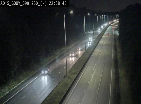 Webcam autoroute Belgique - Gouy-lez-piéton - E42 - BK 90.3