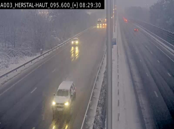 Webcam autoroute Belgique - Herstal - E40 direction Aix-la-Chapelle - BK 97