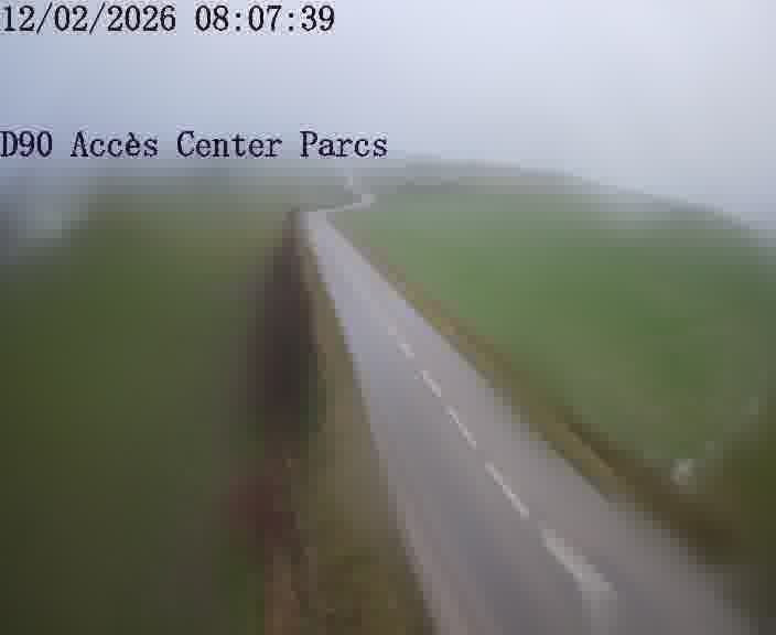 Point de vue trafic déployé sur D90 (France) à Hattigny, regardant vers Hattigny, aidant conducteurs et services à anticiper les flux.