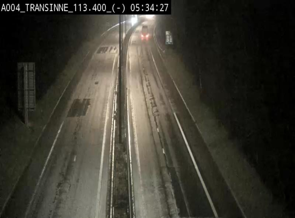 Caméra trafic E411 (A4) - Transinne direction Namur - BK 113.425
