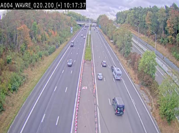Webcam @ Wavre-sud KP 19.6, A4/E411