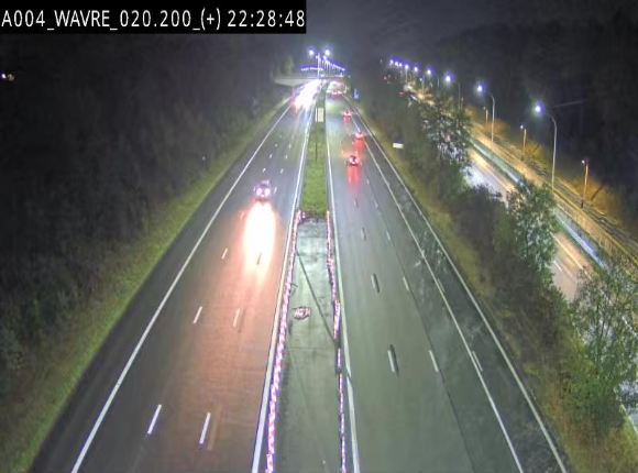 Webcam @ Wavre-sud KP 19.6, A4/E411