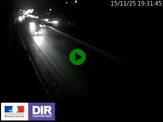 Webcam routière à Saint-Etienne-Terrenoire sur la RN88 avant la jonction entre l'A72 et le Boulevard Périphérique de Saint-Etienne