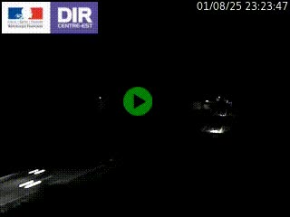 Caméra trafic à Meylan sur la Rocade-Sud de Grenoble en direction d'Aix-en-Provence